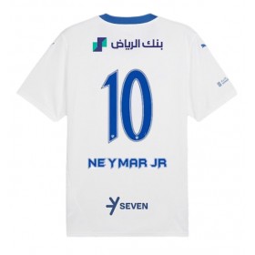 Pánské fotbalový oblečení Al-Hilal Neymar Jr #10 Venkovní košile 2024-25 Krátkým Rukávem